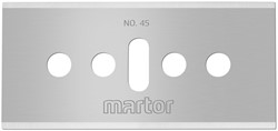 Lame de réserve Martor rectangulaire nr 45 10 pièces 10 Stuk