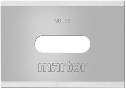 Lame de réserve Martor rectangulaire nr 92 10 pièces 10 Stuk