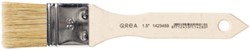 Brosse plate Qrea soie de porc nr 1,5 largeur 35,1mm 1 Stuk