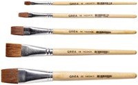 Kwast Qrea synthetisch set à 5 breedtes 5 Stuk-2
