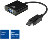 Adaptateur ACT DisplayPort vers VGA 0,15m 1 Stuk-3