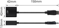 Adaptateur ACT DisplayPort vers VGA 0,15m 1 Stuk-1