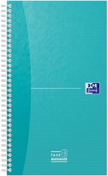 Cahier Task Manager Oxford 141x246mm 115 feuilles aqua 1 Stuk