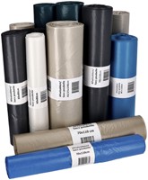 Afvalzak Cleaninq 63x70cm recycled T15 50L transp 25 Zak-2