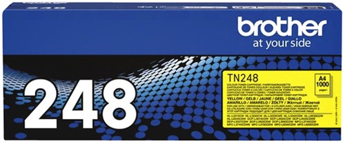 Toner Brother TN-248Y geel 1 Stuk