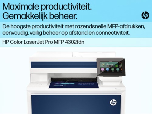 Multifonction Laser HP Color LaserJet 4302fdn 1 Stuk-3