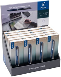 Stylo bille PILOT Acro 1000 Medium assorti 1 Stuk