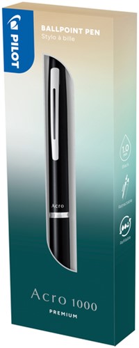 Stylo bille PILOT Acro 1000 Medium assorti 1 Stuk-2