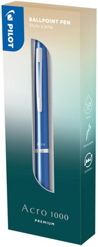 Stylo bille PILOT Acro 1000 Medium assorti 1 Stuk-4