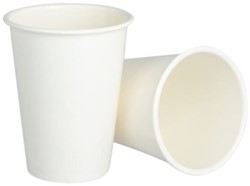Gobelet IEZZY 180ml réutilisable blanc 20 pièces 20 Stuk