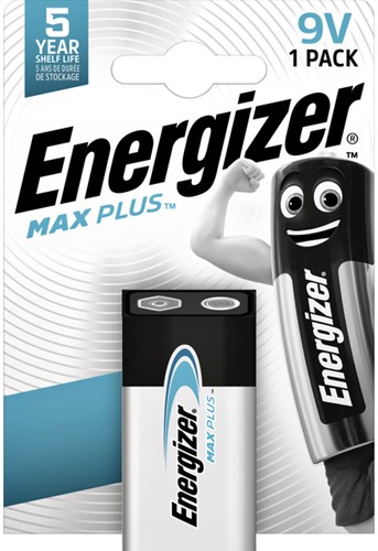 Pile Energizer Max Plus 1x 9v alcaline 1 Stuk