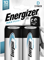 Batterij Energizer Max Plus 2x D alkaline 2 Stuk