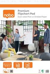 Papier chevalet de conférence Nobo Premium 60x85cm double face 50 feuilles 1 Stuk