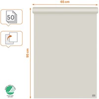 Papier chevalet de conférence Nobo Standard 65x95cm double face à plat 50 feuilles 1 Stuk-5