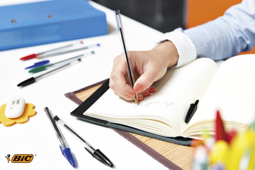Balpen Bic Cristal M 10st assorti 10 Stuk-2