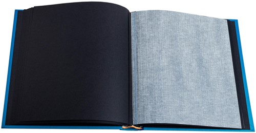 Album photo Exacompta 29x32cm 60 pages noires Néo Déco bleu 1 Stuk-2