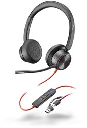 Micro-casque Poly Blackwire 8225 stéréo USB-C 1 Stuk