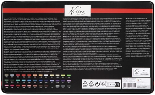 Crayon de couleur Nassau Fine Art assorti boîte 36 pièces 1 Stuk-3