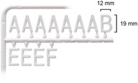 Letterbord IEZZY 40x60cm naturel hout 1 Stuk-7