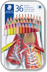 Crayon de couleur Staedtler 175 Hexagonal boîte 36 couleurs 36 Stuk
