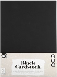 Hobbykarton CraftID A4 220gr zwart 10 vel 10 Vel