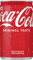 Frisdrank Coca Cola regular blik 150ml 150 Milliliter