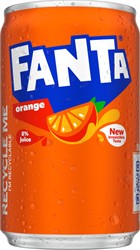 Frisdrank Fanta orange blik 150ml 150 Milliliter