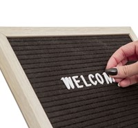 Letterbord IEZZY 40x60cm naturel hout 1 Stuk-1