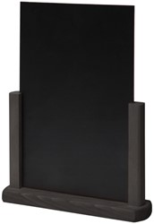 Ardoise de table IEZZY A5 noir bois 1 Stuk