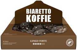 Koffie Biaretto Lungo Forte discs 50 kop
