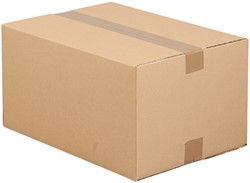Boîte d'expédition pliable IEZZY 200x150x100mm cannelure-B brun 1 Stuk