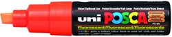 Marqueur peinture Posca PC8K Large biseau orange fluo 1 Stuk