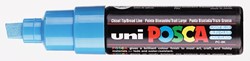 Marqueur peinture Posca PC8K Large biseau bleu clair 1 Stuk