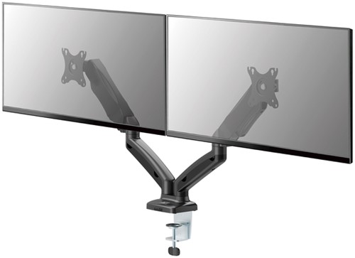 Monitorarm office met gasveer 2 schermen 1 Stuk-2