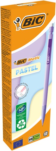Portemine BIC Matic pastel HB 0,7mm pastel assorti 1 Stuk-2
