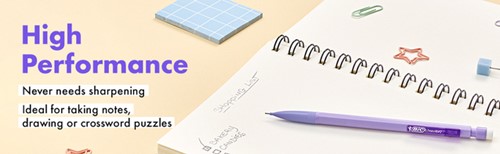 Portemine BIC Matic pastel HB 0,7mm pastel assorti 1 Stuk-3