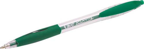 Stylo bille BIC Atlantis Classic grip clic Medium vert 1 Stuk