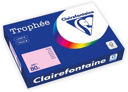 Papier copieur Trophée A4 80g rose 500 feuilles 500 Vel