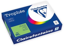 Papier copieur Trophée A4 80g vert gazon 500 feuilles 500 Vel