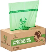 Afvalzak bio Mr.Green Mind 36x35cm 6L dispenser 150 Zak