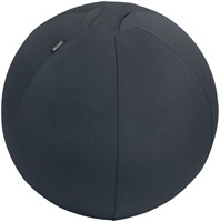 Actieve zitbal Leitz Ergo 55cm anti-rol donkergs 1 Stuk