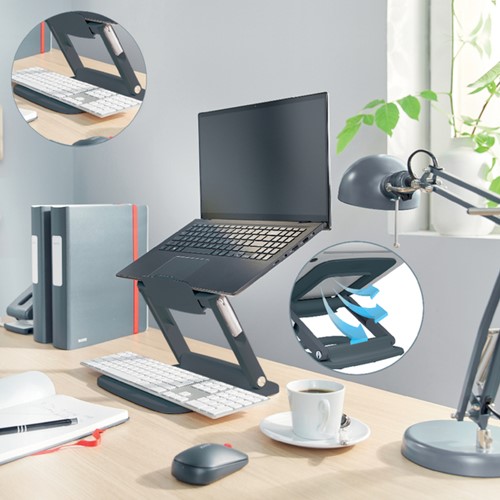 Laptopstandaard Leitz Ergo verstelb multihoek gs 1 Stuk-3