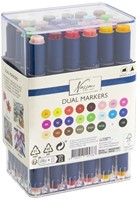 Alcoholmarker Nassau duopunt 24 stuks assorti 1 Doos-2