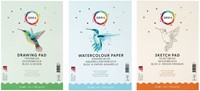 Aquarelblok Qrea A5 20vel 200gr gelijmd 20 Vel-3