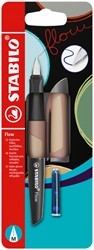 Stylo plume STABILO Flow Medium marron clair blister 1 pièce 1 Stuk