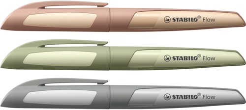 Stylo plume STABILO Flow Medium kaki 1 Stuk-2
