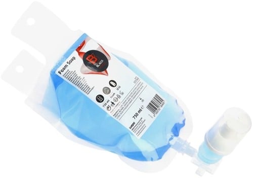 Handzeep BlackSatino SF30 schuim 750ml 333360 6 Stuk