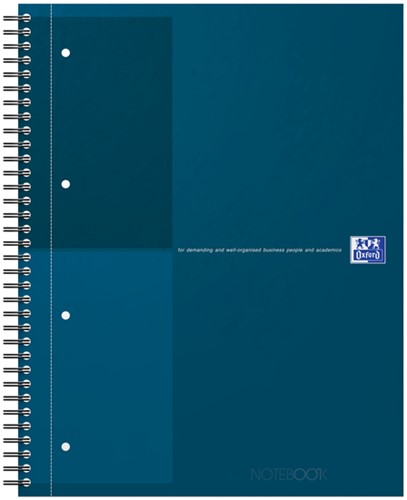 Spiraalblk Oxf International Notebk A4+ ln petr bl 1 Stuk