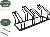 Râtelier à vélos BRASQ 4 vélos BS400 noir 1 Stuk-1