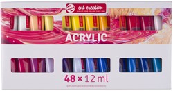 Peinture acrylique Talens Art Creation set 48 couleurs 48 Stuk